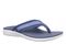 Vionic Indigo Arch Support Women's Thong Beach Sandal - Marlin Blue Multi - Angle main