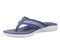 Vionic Indigo Arch Support Women's Thong Beach Sandal - Marlin Blue Multi - Left angle
