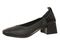 Vionic Ramona Comfort Arch Support Women's Pump Shoe - Black - Left angle