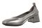 Vionic Ramona Comfort Arch Support Women's Pump Shoe - Pewter - Left angle
