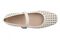 Vionic Alameda Woven Women's Mary Jane Comfort Shoe - Ivory - Top