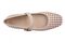 Vionic Alameda Woven Women's Mary Jane Comfort Shoe - Cameo Rose - Top