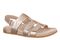 Vionic Eureka Women's Arch Support Slide Sandal - Bronze - Angle main