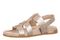 Vionic Eureka Women's Arch Support Slide Sandal - Bronze - Left angle