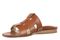Vionic Glendora Women's Arch Support Slide Sandal - Tan - Left angle