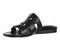 Vionic Glendora Women's Arch Support Slide Sandal - Black - Left angle
