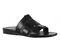 Vionic Glendora Women's Arch Support Slide Sandal - Black - Angle main