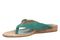 Vionic Grove Women's Thong Sandal with Arch Support - Posy Green - Left angle