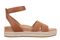 Vionic Yucca Women's Espadrille Platform Sandal with Arch Support - Tan - Lifestyle