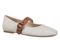 Vionic Hattie Women's Mary Jane Shoe with Arch Support - Natural/gold - Angle main