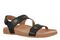 Vionic Essie Arch Support Women's Slide Sandal - Black - Angle main