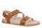 Vionic Essie Arch Support Women's Slide Sandal - Brandy - Angle main