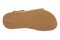 Vionic Essie Arch Support Women's Slide Sandal - Brandy - Bottom