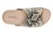 Vionic Etna Women's Comfort Arch Support Slide Sandal - Cream Snake - Top