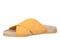 Vionic Etna Women's Comfort Arch Support Slide Sandal - Amber Yellow - Left angle