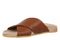 Vionic Etna Women's Comfort Arch Support Slide Sandal - Tan - Left angle