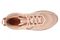 Vionic The Gabby Comfort Walking Shoe with Arch Support - Women's Lace-Up Sneaker - Adobe & Aloe - Top