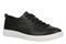 Vionic Winny Perf - Women's Perforated Leather Comfortable Supportive Orthotic Lace-Up Shoes with Arch Support - Black - Angle main