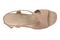 Vionic Raquel Women's Slingback Dress Sandal - Block Heel Comfort with Arch Support - Desert Sand - Top