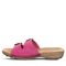 Bearpaw Jackie Women's Sandals - 3433W - Raspberry - side view