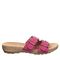 Bearpaw Jackie Women's Sandals - 3433W - Raspberry - side view 2
