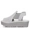Bearpaw Tatiana Women's Sandals - 3537W - Gray Fog - side view