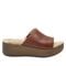 Alegria Triniti Comfort Arch Support Women's Slide Sandal - Garnet - pair view