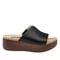 Alegria Triniti Comfort Arch Support Women's Slide Sandal - Black Butter - pair view