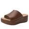 Alegria Triniti Comfort Arch Support Women's Slide Sandal - Clay - angle main