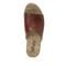 Alegria Triniti Comfort Arch Support Women's Slide Sandal - Garnet - side view 2