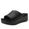 Alegria Triniti Comfort Arch Support Women's Slide Sandal - Not A Cheetah - angle main