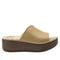 Alegria Triniti Comfort Arch Support Women's Slide Sandal - Fawn - pair view