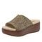 Alegria Triniti Comfort Arch Support Women's Slide Sandal - Freedom Rock - angle main