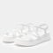 Alegria Audie Elevated Sport Comfort Arch Support Women's Sandal - Phosphorescence White - angle main
