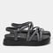 Alegria Audie Elevated Sport Comfort Arch Support Women's Sandal - Phosphorescence Black - side view