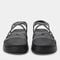 Alegria Audie Elevated Sport Comfort Arch Support Women's Sandal - Phosphorescence Black - top view