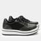 Alegria Alyster Comfort Arch Support Women's Sneaker - Off Black - 3