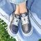 Alegria Alyster Comfort Arch Support Women's Sneaker - Blue Black - 2