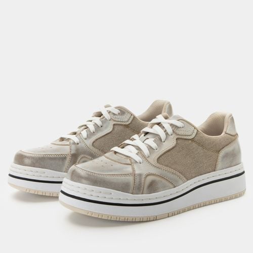 Alegria Alyster Comfort Arch Support Women's Sneaker - Cream - 1