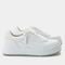 Alegria Averie Comfort Arch Support Women's Sneaker - Retro White - 3