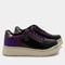 Alegria Averie Comfort Arch Support Women's Sneaker - Black Purple - 3