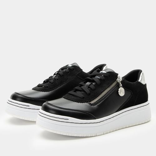Alegria Averie Comfort Arch Support Women's Sneaker - Black Convertible - 1