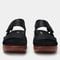 Alegria Bailee Comfort Arch Support Women's Sandal - Crackle Black - 6