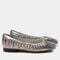 Alegria Beka Comfort Arch Support Women's Ballet Flat - Pewter - 3