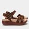 Alegria Blinda Sleek Rocker Comfort Arch Support Women's Sandal - Pecan - 3