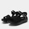 Alegria Blinda Sleek Rocker Comfort Arch Support Women's Sandal - Black - 1