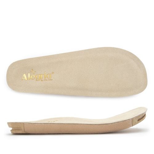 Alegria Classic Comfort Orthotic Arch Support Unisex Footbed - Tan - 1