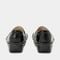 Alegria Debra Comfort Arch Support Women's Slip-On Clog - Black Embossed Rose - 4