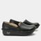 Alegria Debra Comfort Arch Support Women's Slip-On Clog - Black Nappa - 3