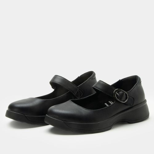 Alegria Jazmine Z-Tread Comfort Arch Support Women's Mary Jane Shoe - Black Nappa - 1
